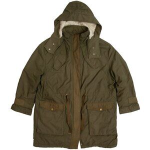 Sundazed (Germany) Vintage Shearling Lined Military Field Parka : L
